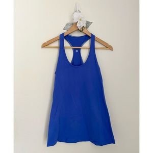 Lululemon Athletica • Cool Blue Racerback Tank Top